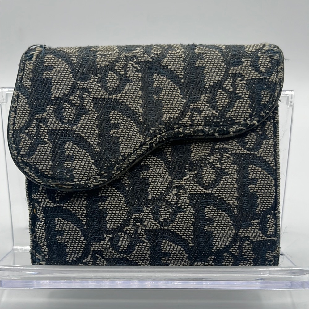 Dior Monogram Canvas  Fabric Wallet